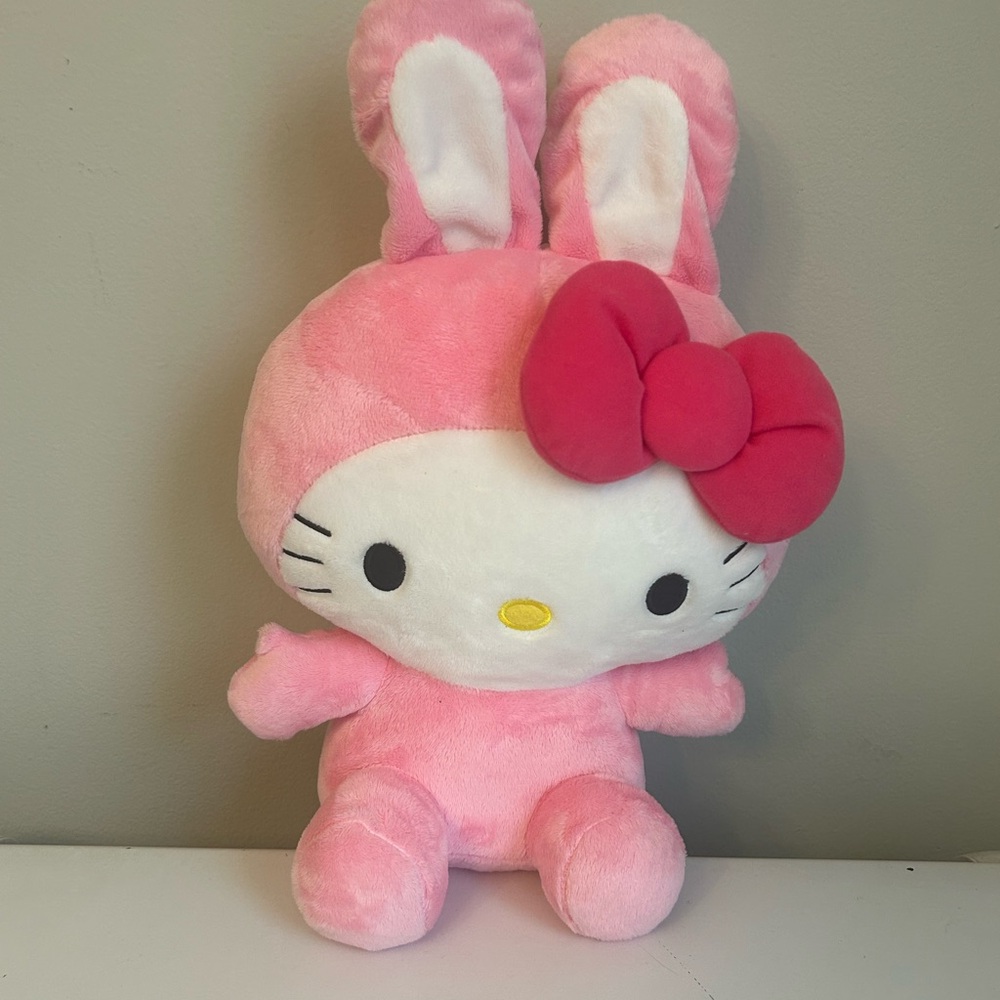 Sanrio Hello Kitty Plush Pinkβ Bunny Rabbit Stuffed Animal SK Japan 8β